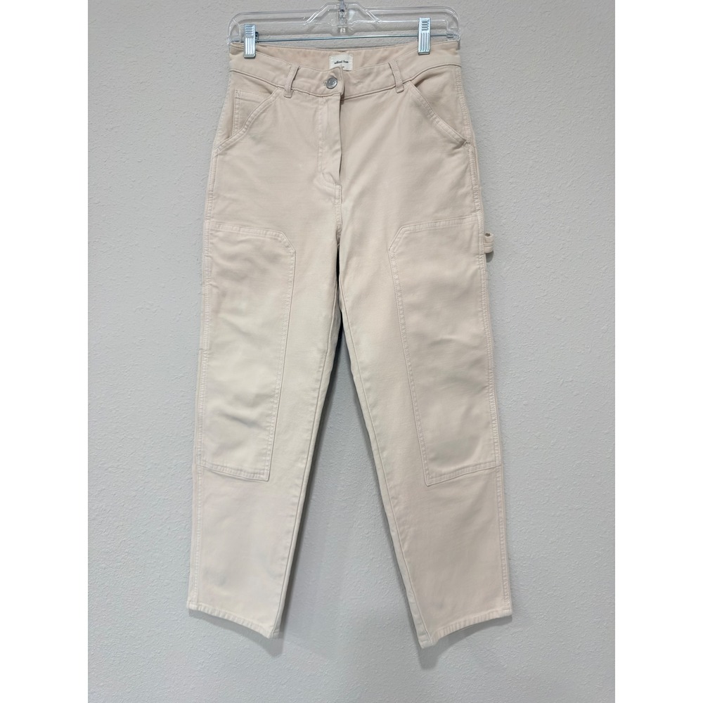 Wilfred Free Workwear Pants  size 2 Beige Minimalist Gorpcore Utility Carpenter